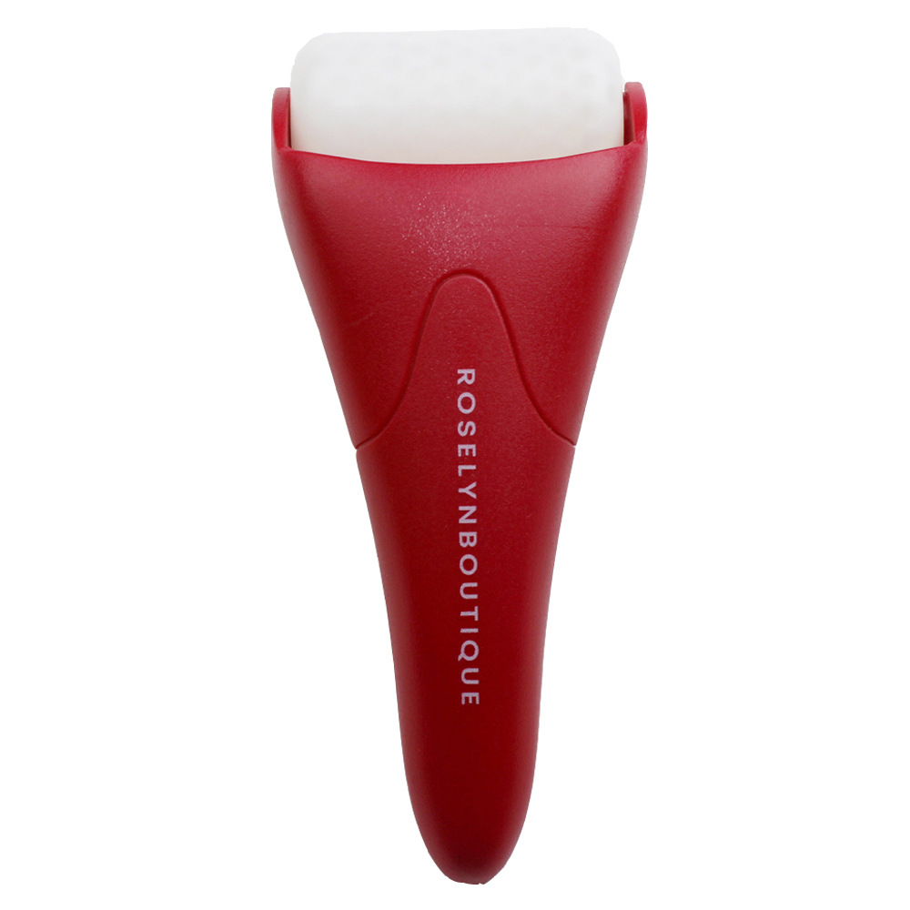 작은 큰 빨간 얼음 롤러