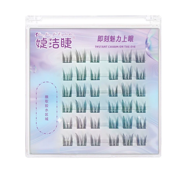 Glue 6-row cluster cat elf 12-13mm