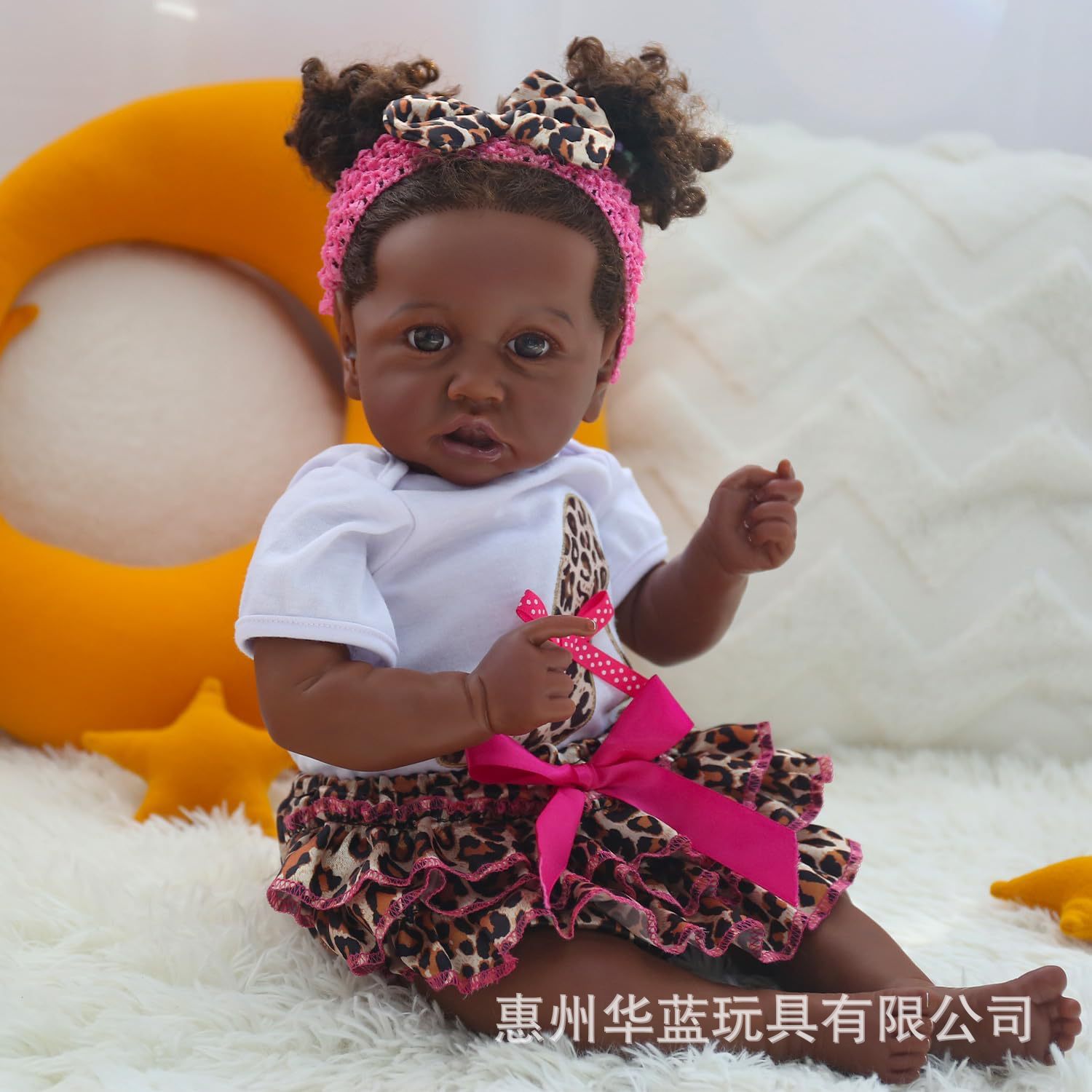 24 인치 재탄생  인형 SASKIA 크로스 국경 소스 재 탄생  키즈 장난감