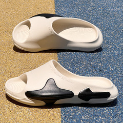 Shock Absorption Sports Slippers Wholesale Men's Summer Grass Shoes Outdoor Wear Anti-Slip No Smelly Feet Indoor Home Thick Bottom Women's Flip Flops 