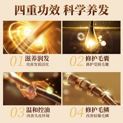 Black Ganoderma and Polygonum Multiflorum Shampoo with Plant Extract, Revitalizing Hair Follicle Melanin, Unisex