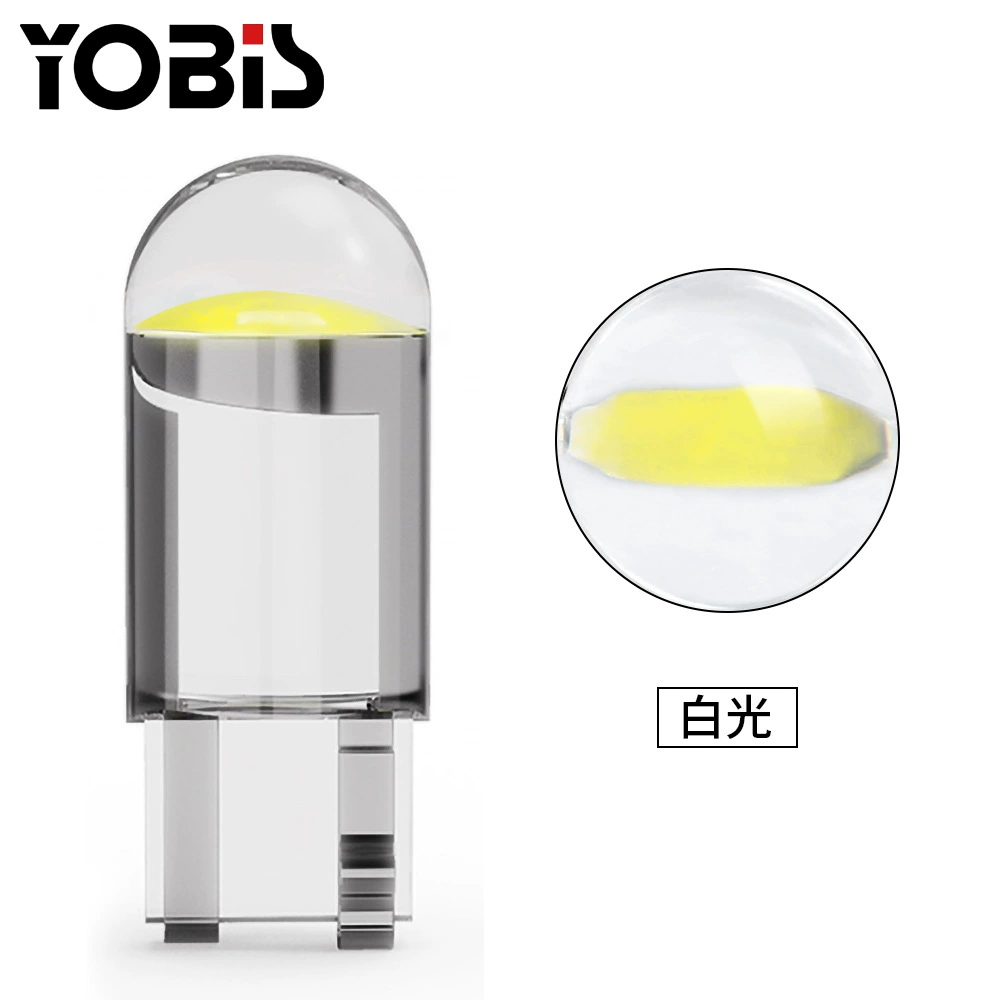 YoBis T10 Glass LED Фары - Высокая яркость COB Лампа с легкой установкой и универсальным использованием