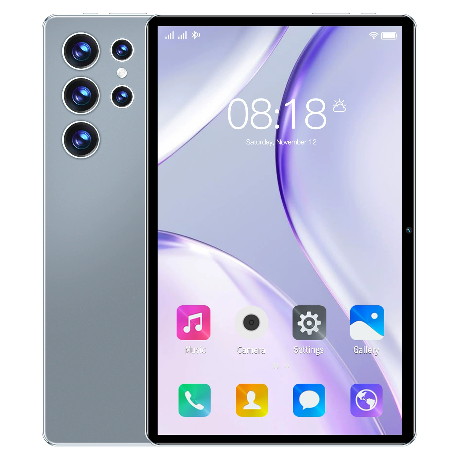 Смарт-планшет, металлический ноутбук, S23, Android, 1 дюйм, английский