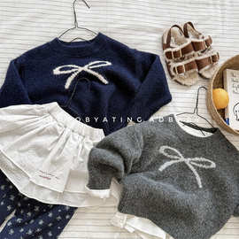 2025秋童装春秋装儿童秋装韩版毛衣上衣毛线衣男童女童针织衫5735