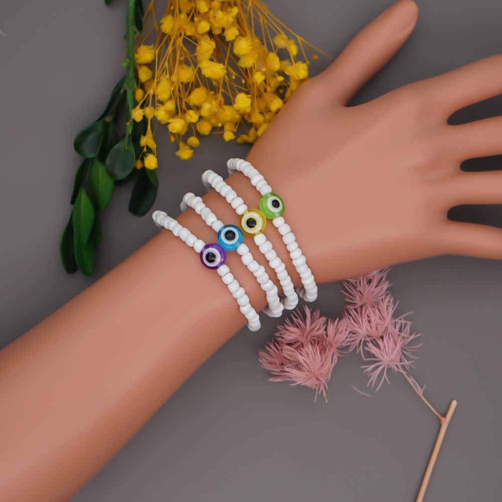 Letter Fashion No Inlaid Beaded Bracelets Wholesale display picture 2