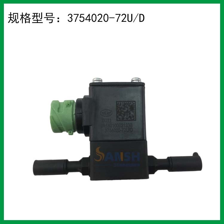 适用解放j6尿素罐电磁阀进气阀排气阀j6p小j6l龙v轻卡j6f气驱配件