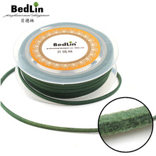 貝德林韓國絨皮繩3x1.5mm手鏈項鏈麂雙面仿編織毛衣鏈di皮繩y線材