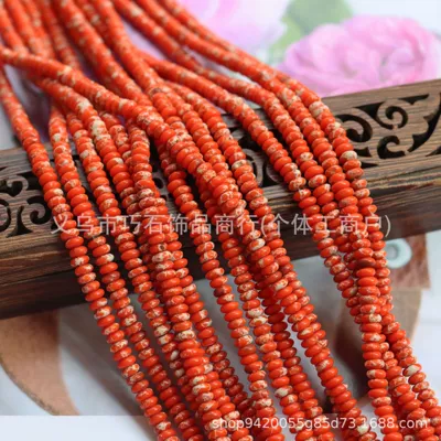 Zərgərlik ara hissələri – Jewelry Accessories Bracelet Necklace Wholesale - synthetic-orange-imperial-stone-24mm