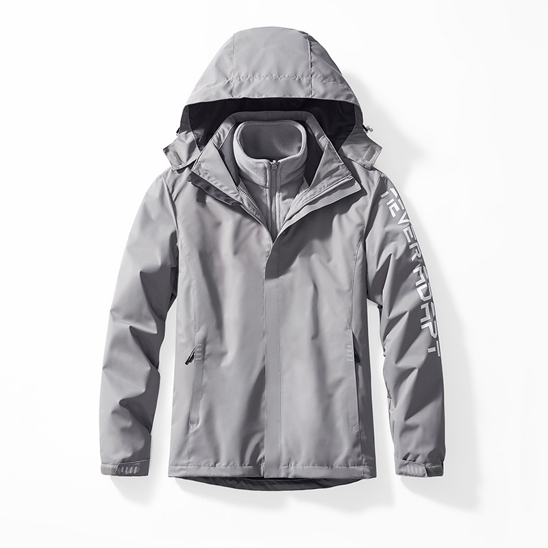 Gris plateado masculino