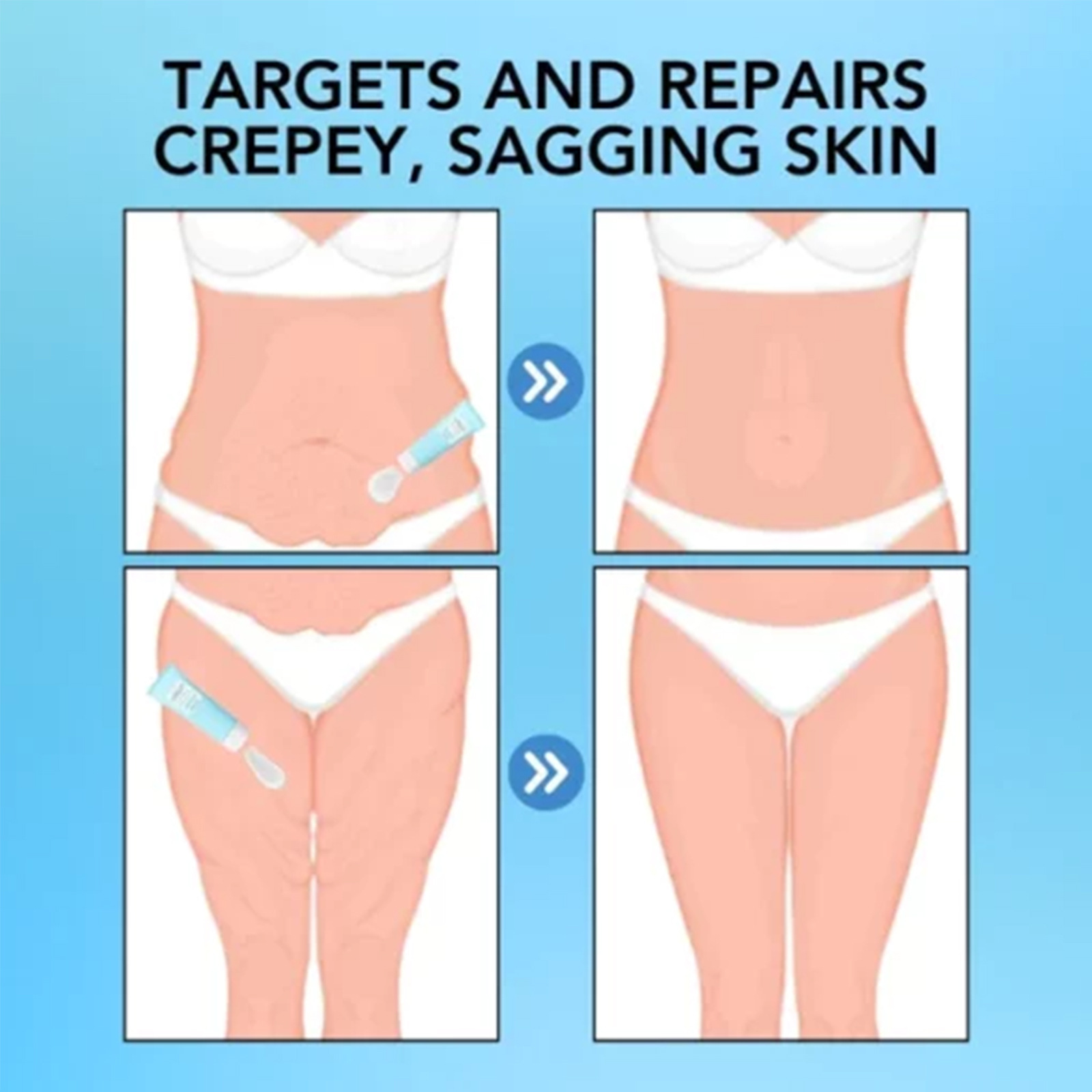 OUHOE Firming Anti Wrinkle Moisturizes Deep Moisturizing Skin Firming, Brightening and Nutritive Body Cream (Straffende, aufhellende und nährende Körpercreme für die Haut)_voghion.com