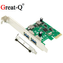 电脑PCI-E 3.0usb扩展卡免供电ASM1042 台式机电脑主板HUB集线器