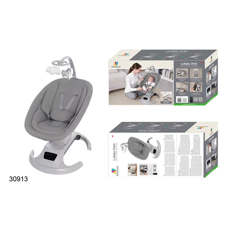 Mastela Rocking Chair Baby Electric Cradle Baby Sleep Artifact Newborn Rocking Bed Cross-Border Wholesale