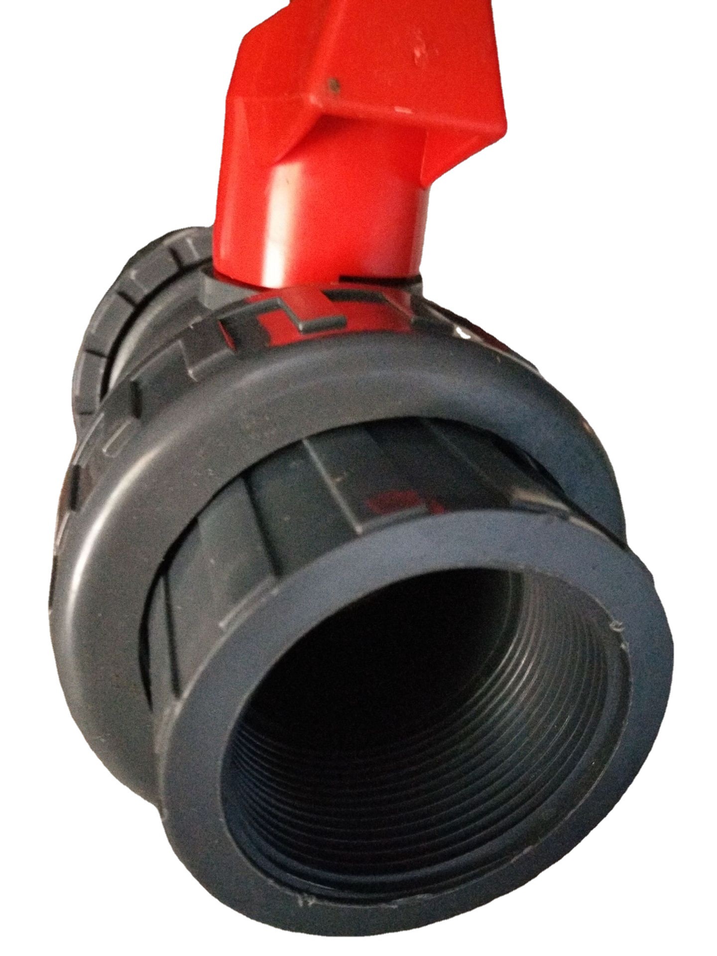 PVC双活节球阀PVC内丝活接球阀油任一体【图】环保水处理管路