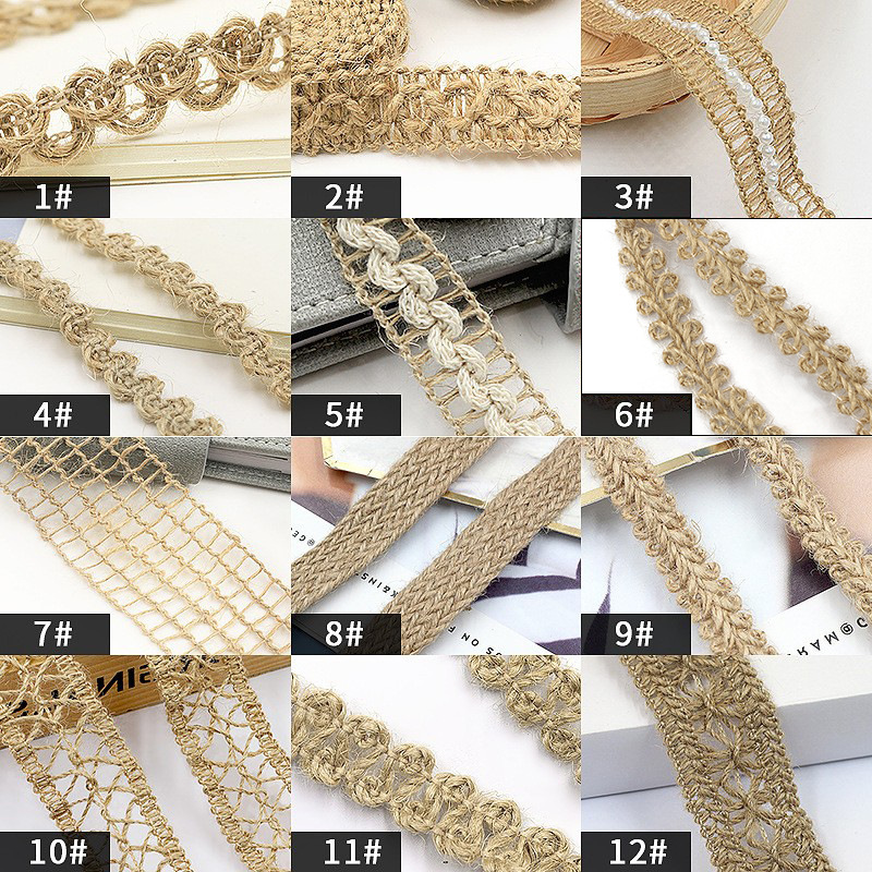 直供27種類の麻糸麻縄の花の縁にdiyの手作りのアクセサリーのリボンの服の帽子の材料のアクセサリーのレースを持っています。|undefined