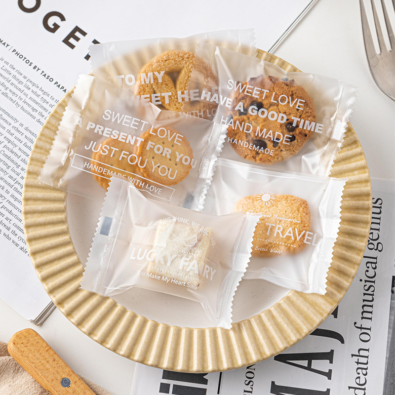 Máquina selladora de bolsas para galletas, sella galletas en forma de copo de nieve, dulces crujientes, modelo nuevo 2025, bolsas individuales pequeñas, sella bolsas de dulces para hornear.