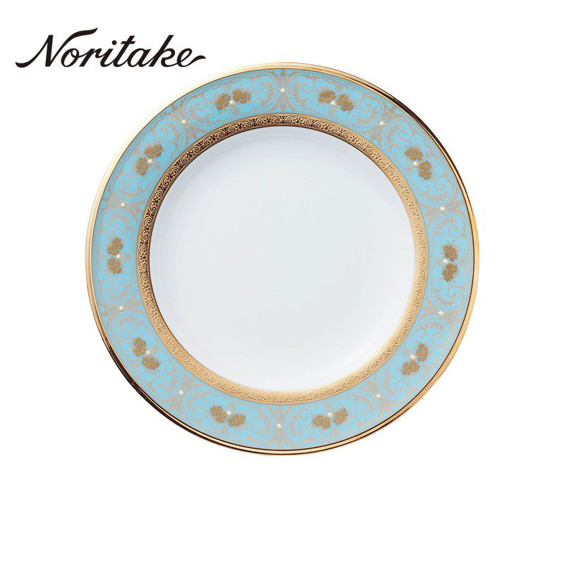 Noritake Shiwu GEORGIAN Japanese bone china tableware plate high-end Western food plate household flat plate soup plate