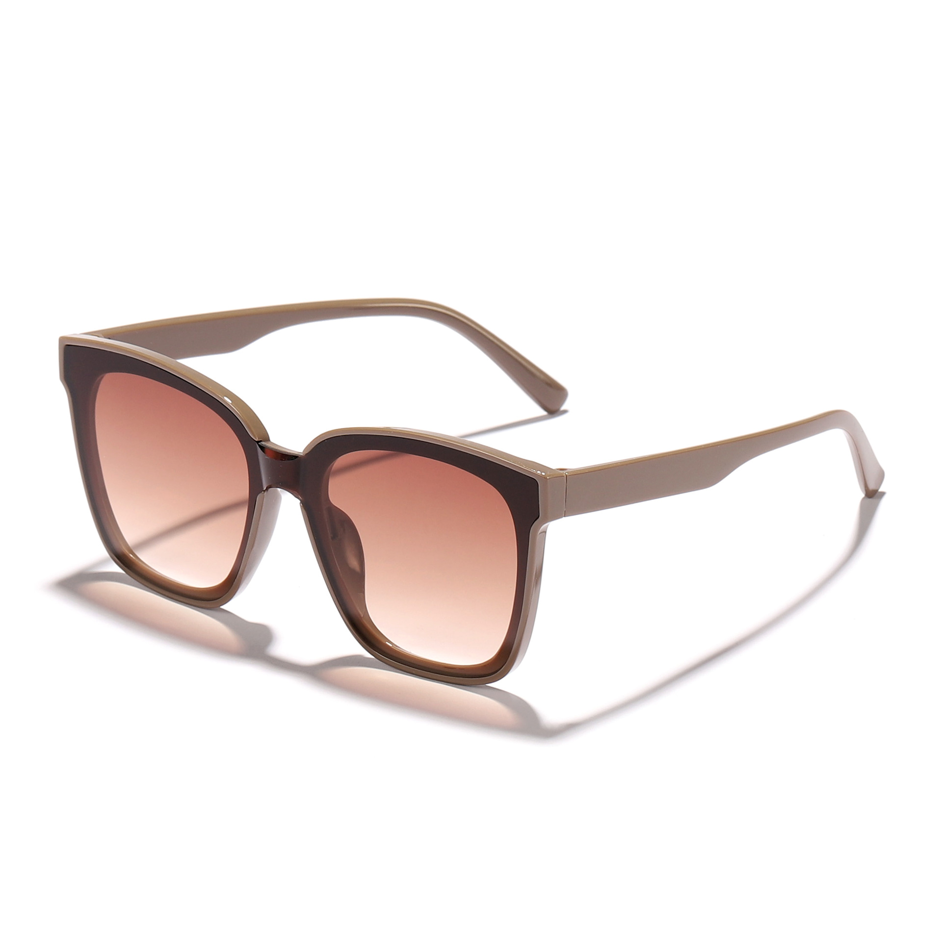 2024 nuevas gafas de sol simples con marco generoso retro transfronterizo