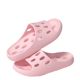 2025 New Bathroom Non-slip Slippers Women's Summer Indoor Home Bathing Anti-odor Leakage Slip-on Sandals for Men