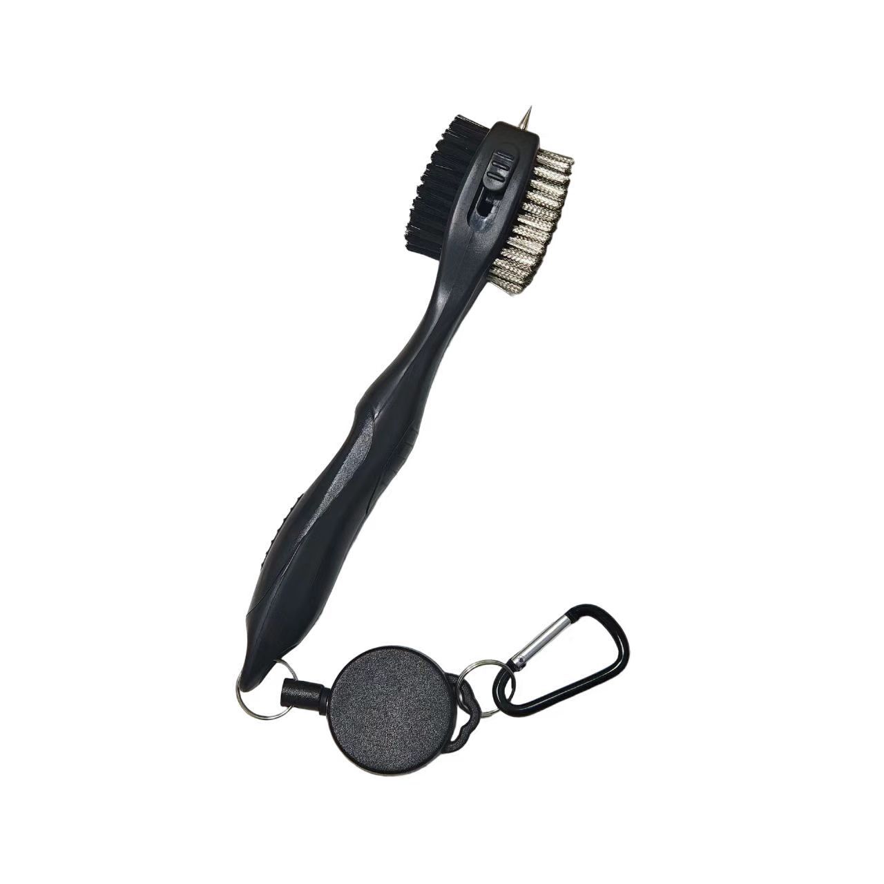 Los fabricantes suministran suministros de golf cepillo de limpieza del Club de Golf cepillo de golf de doble cabeza Herramientas de limpieza del club