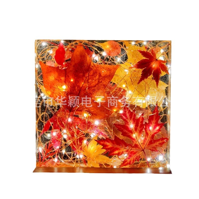 Autumn deciduous maple leaf