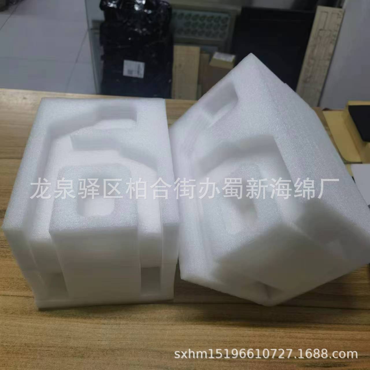 厂家供应黑色珍珠绵表黑绒成型艺术品包装缓冲泡沫/珍珠棉包装