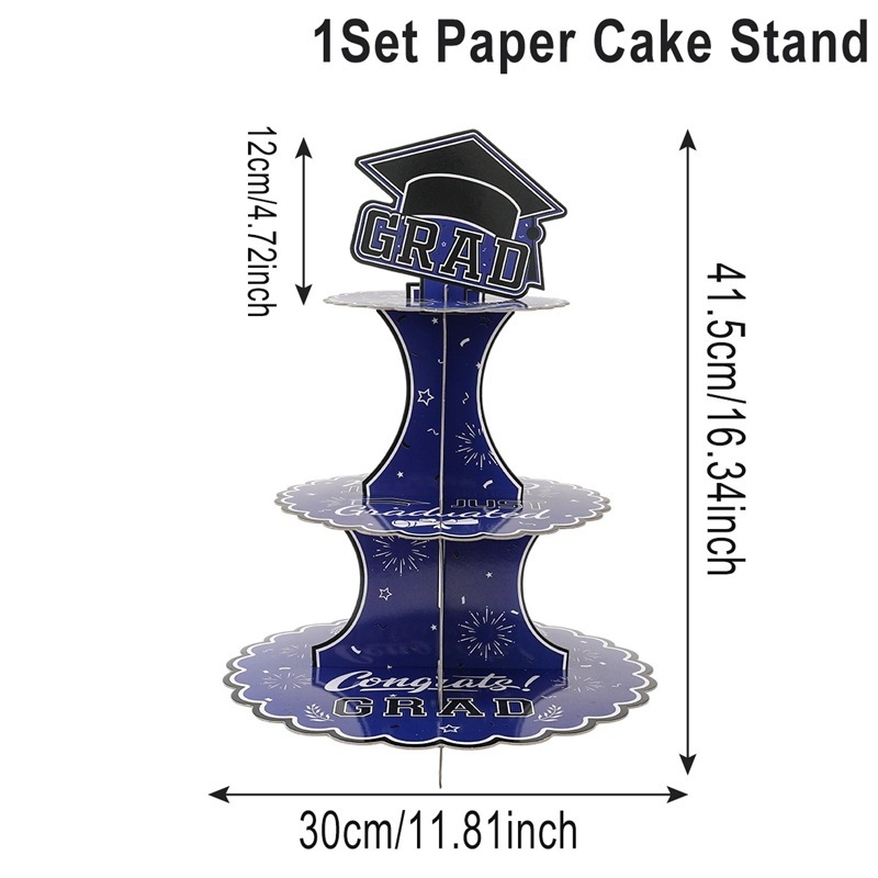 クロスボーダーケーキスタンド誕生日パーティーの装飾ケーキテーブル使い捨て紙デザートテーブルケーキホルダー外国貿易ホット販売|undefined