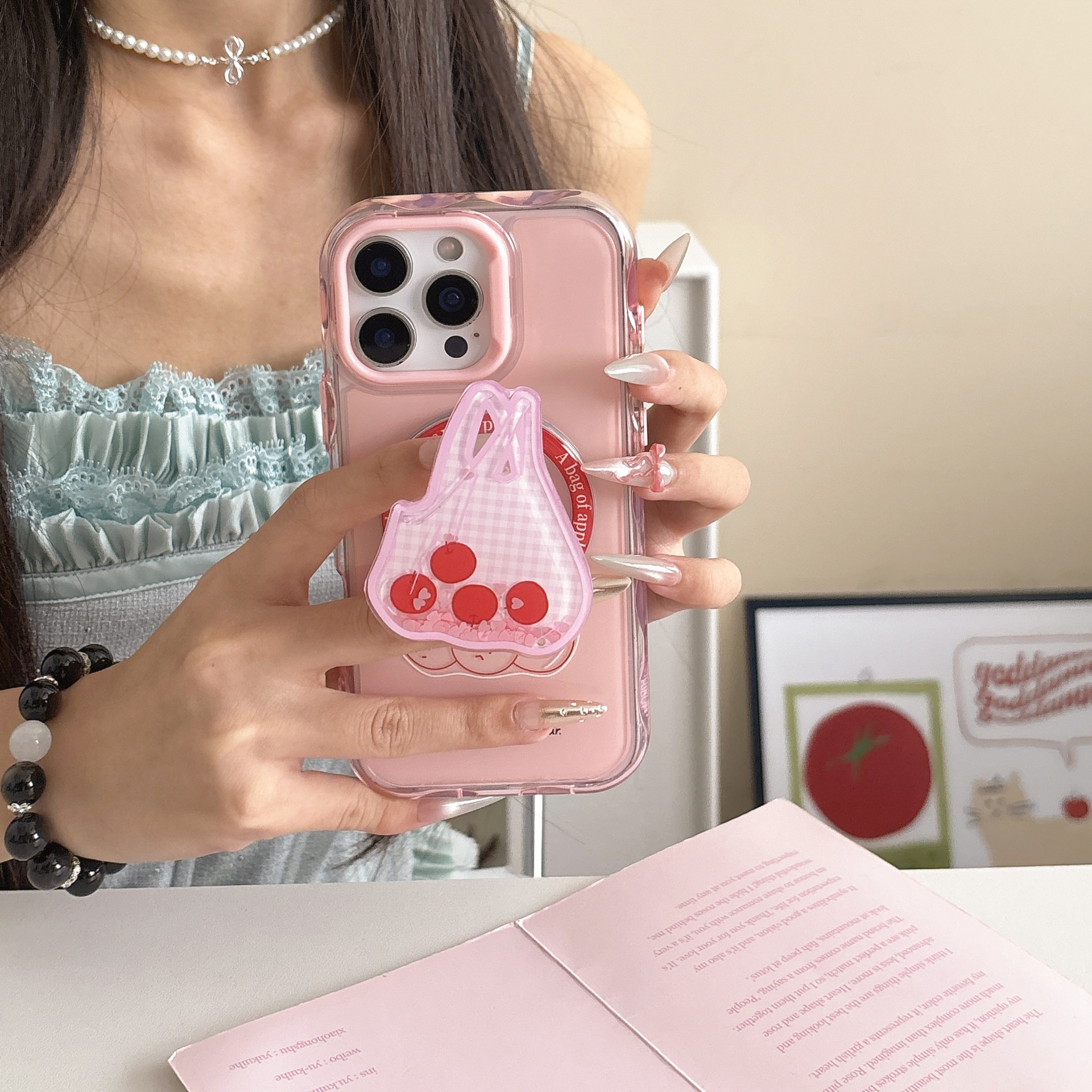 Bolsa de compras de Apple magnética creativa personalizada para Apple 16ProMax funda para teléfono móvil 15Pro Fun 14/13 Nuevo