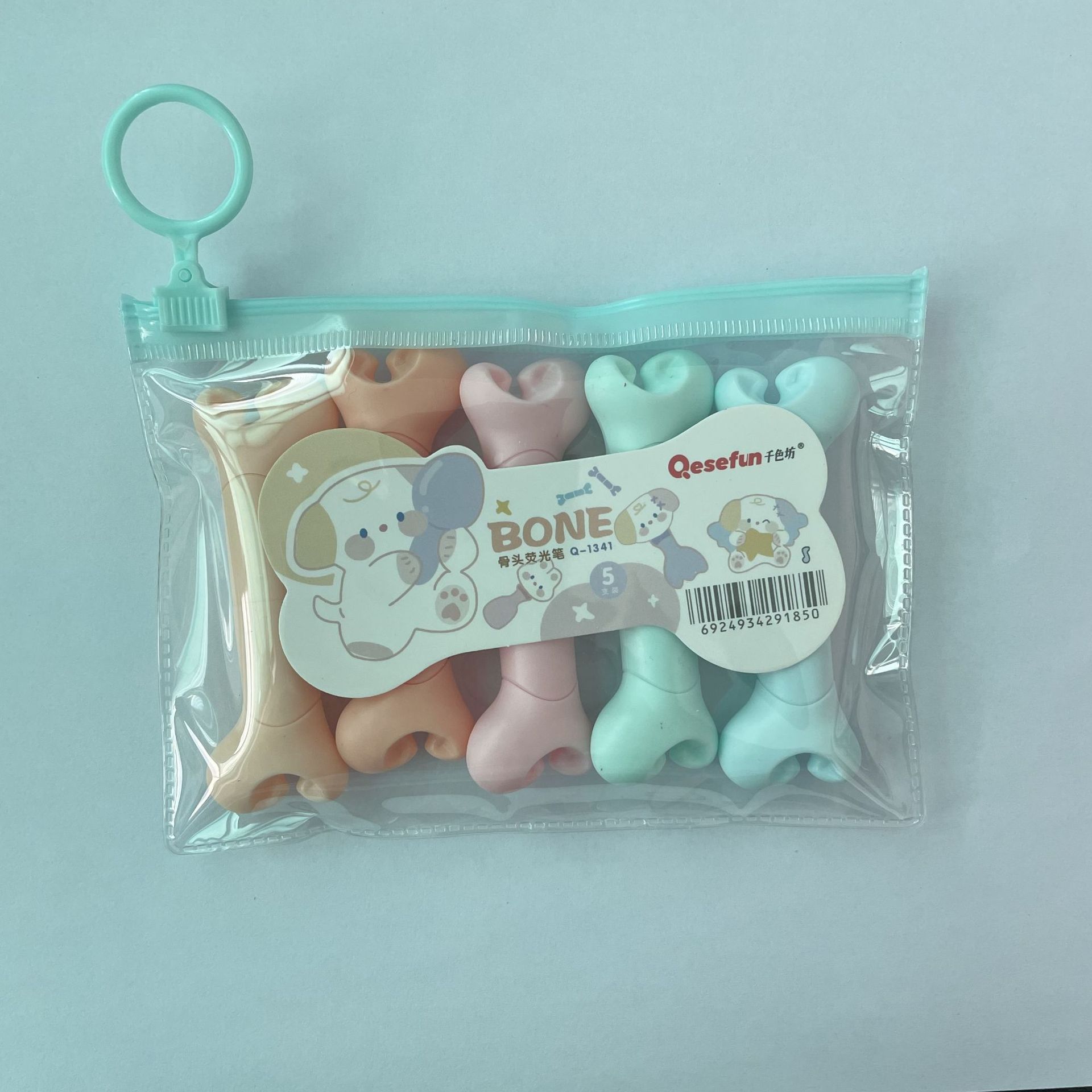 Dibujos animados resaltador mini helado resaltador pintura clave bolígrafo marcador bolígrafo de graffiti bolígrafo acuarela juego multicolor