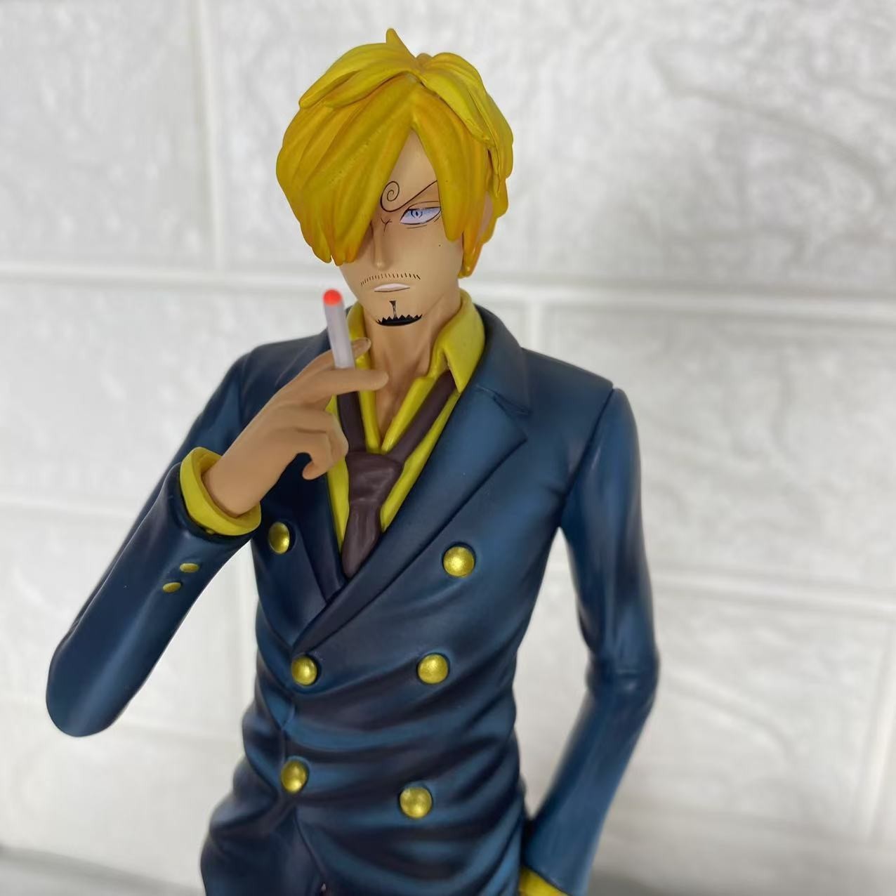 One Piece Demon Sanji JT066 Resonance Line JT C2 Flame Sanji Boxed Handicraft Figure Anime Model Desktop Decor Collect Ornament – Detail 3