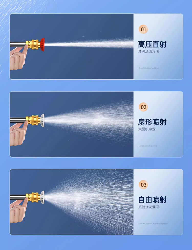 Car High-Pressure Household Electric Car Wash Machine Rechargeable Car Wash Gun High-Power Car Wash Water Gun Cleaning Machine Car Washer