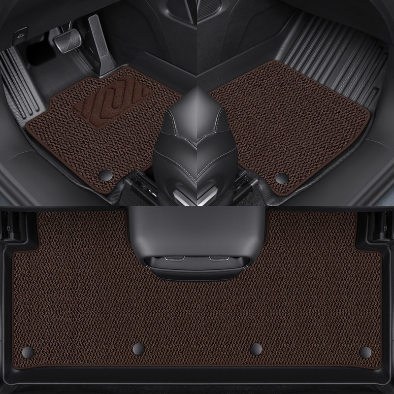 Car Floor Mats 25 New Models Upper Layer Carpet Custom Snow-Proof Starry Sky Carpet Special Woven Floor Mats for Minis