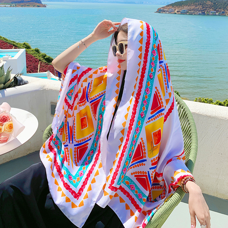 Trend fashionable beach soft comfortable breathable scarf