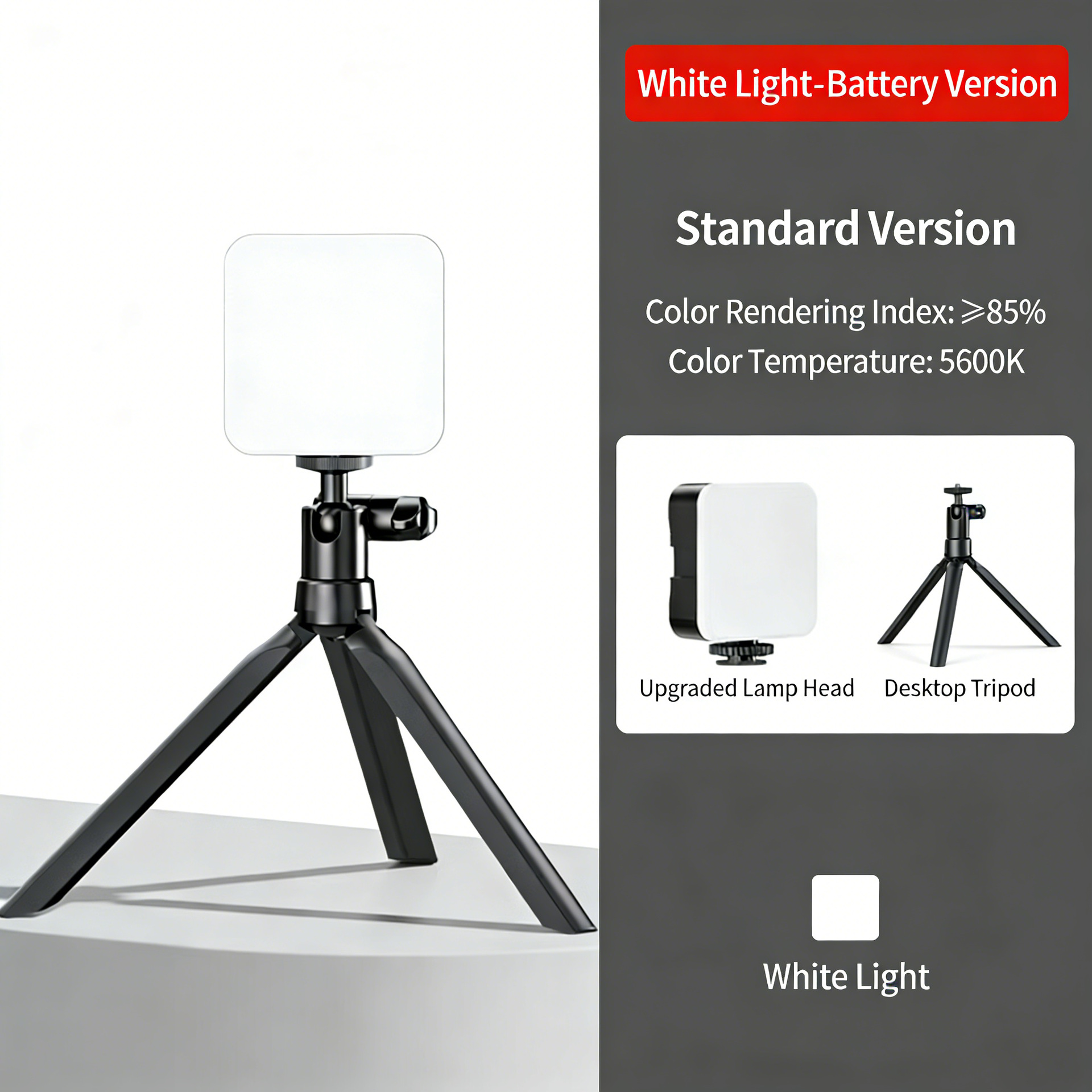 Lámpara de bolsillo mini portátil de tofu portátil de foto selfie fotográfica RGB iluminación de luz al aire libre image 10