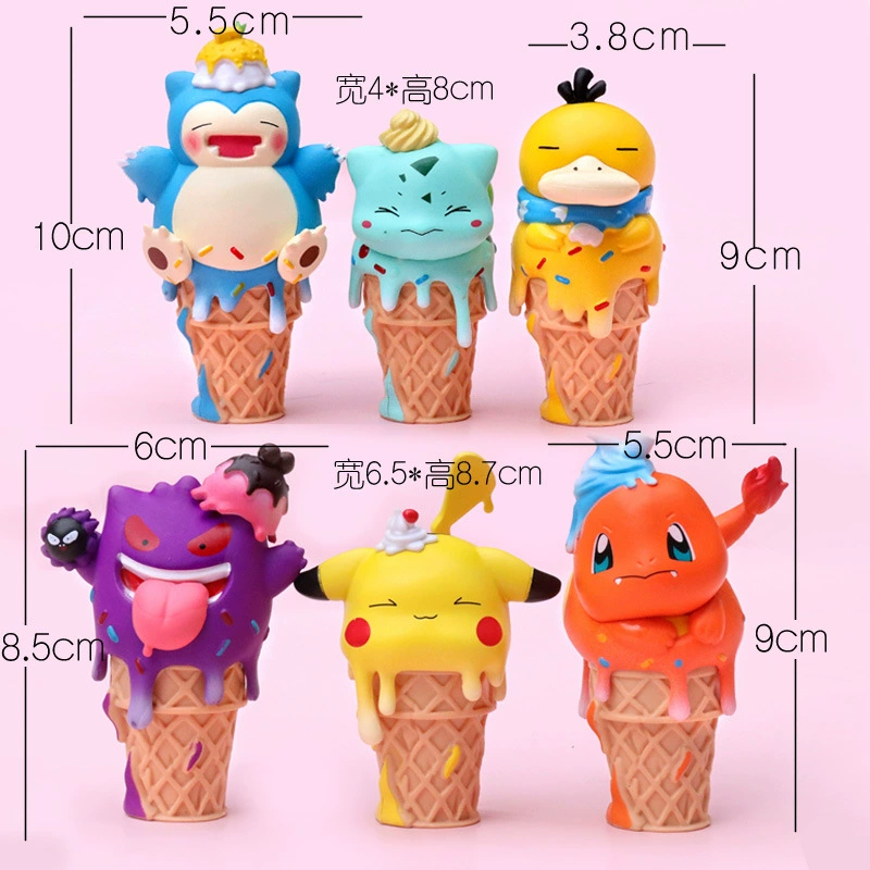 Q-version anime mini figure, cute character collectible, single blind-style figurine (61 g)