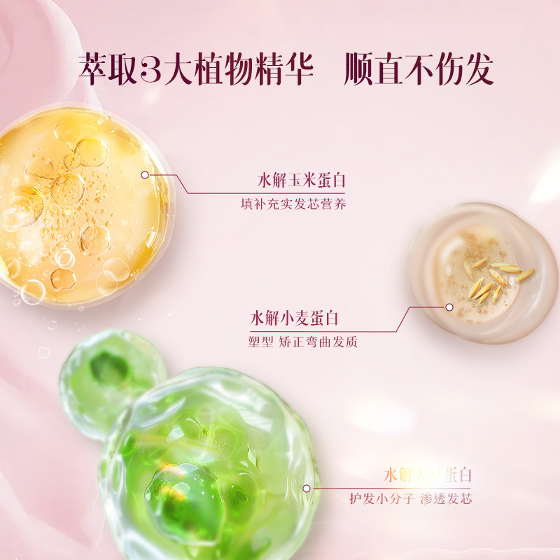 パーマ剤、柔軟剤、ノンプルクリップストレートヘアクリーム、熱ダメージなし、パーマ、イオンパーマ、家庭用ワンピースドロップシッピング、ワンコームストレート|undefined