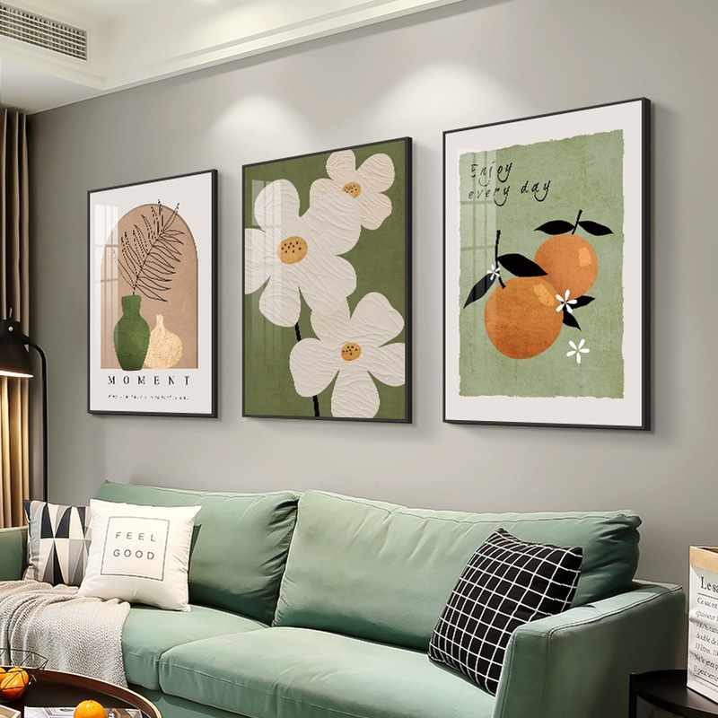 Scandinavian Living Room Decorative Painting Modern Minimalist Sofa Background Wall Hanging Painting Restaurant Wall Triptych Mural Bedroom Wall Painting Scandinavian Living Room Decorative Painting Modern Minimalist Sofa Background Wall Hanging Painting Restaurant Wall Triptych Mural Bedroom Wall Painting