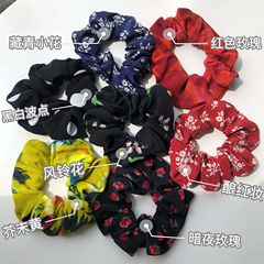 Silk Hair Tie · 18mm Silk Gauze Flat Hair Band Very French, Lovely and Practical Mulberry Silk Hair Band