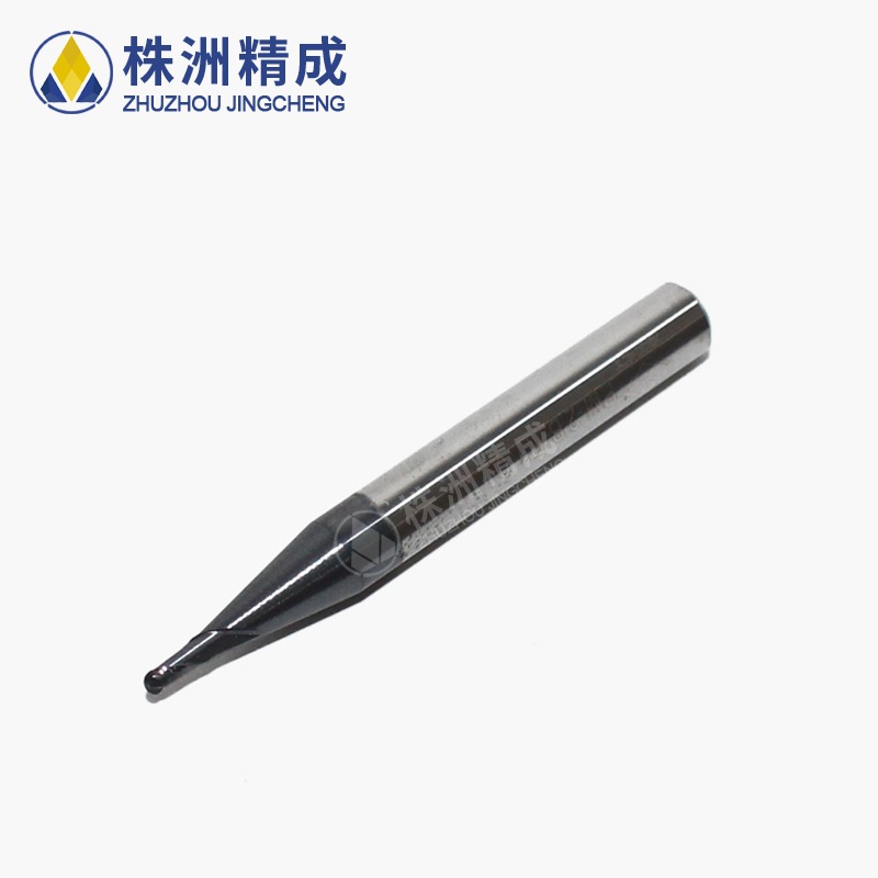 株洲钻石PM-2B-R1.0二刃直柄球头立铣刀 整体立铣刀仿形高速加工