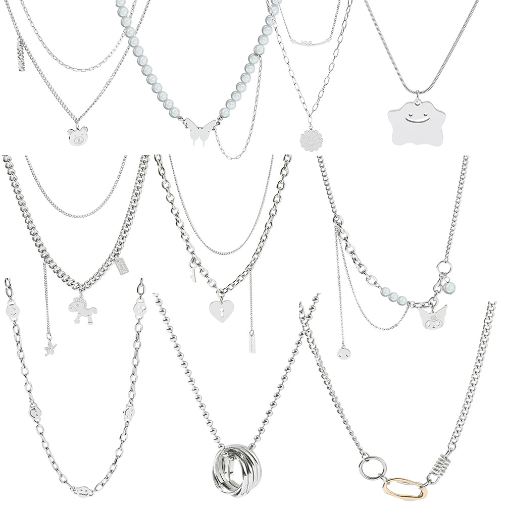 cute fashionable accessory stainless steel