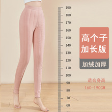 三层加厚加长版冬季内穿棉裤女学生东北高个子大长腿保暖裤子打底