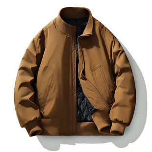 2024 autumn and winter explosions port wind solid color padded cotton-padded jacket windproof warm port wind cotton coat a generation of hair