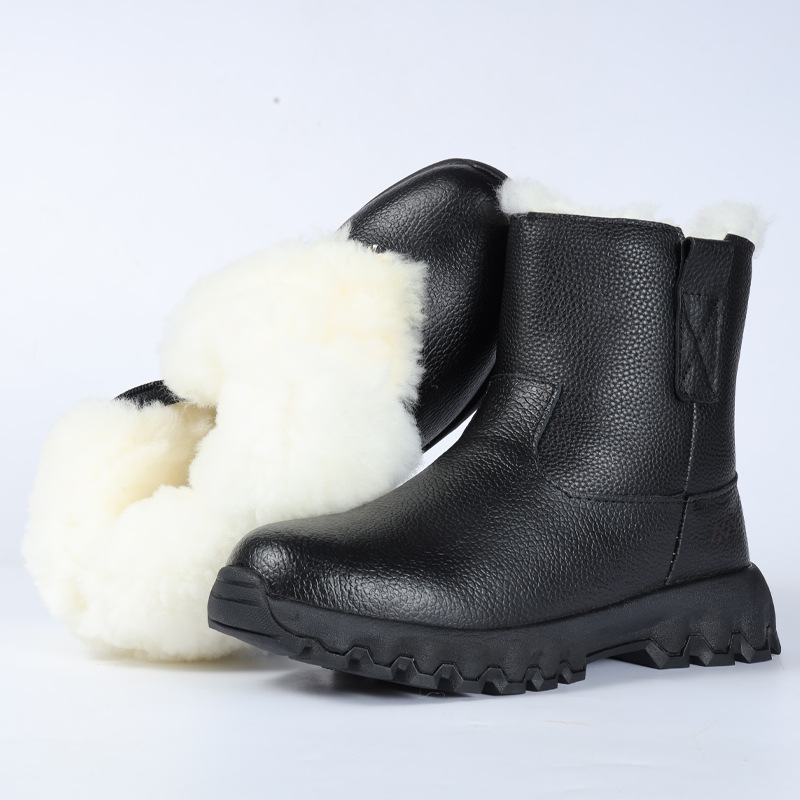 블랙 스노우 부츠