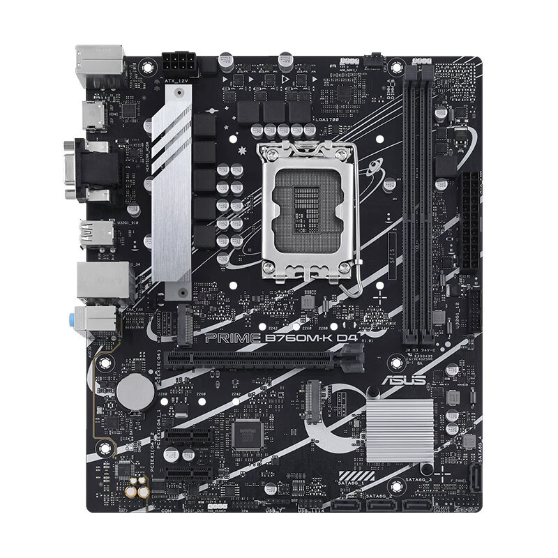 Подходит для Intel ASUS PRIME B760M-K D4 поддерживает 13/12 поколения CPU материнская плата