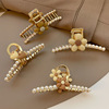 Advanced metal cute big hairgrip, shark, hairpins, hair accessory, high-quality style, french style