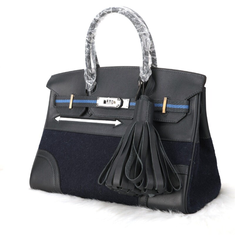 Felt Platinum 30 Blue Factory Direct Sale Shoulder Backpack Platinum Bag Shoulder Crossbody Women's Bag New Handbag
