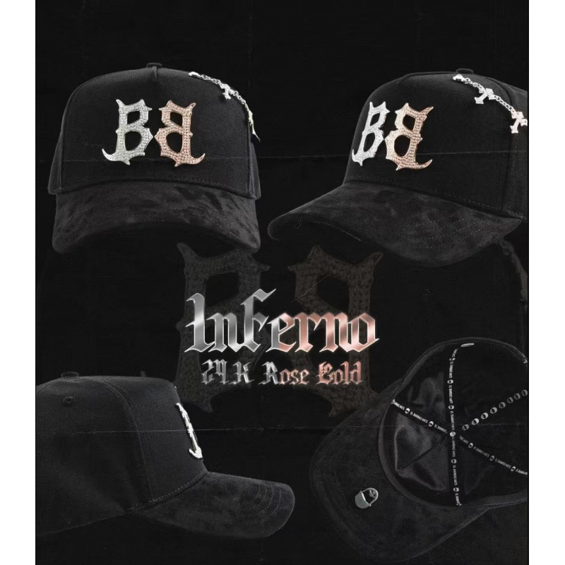 Tendencia transfronteriza hip hop Dandy Dandy sombrero con letras de diamante sombrero de pato doblado a lo largo del sombrero de béisbol image 204