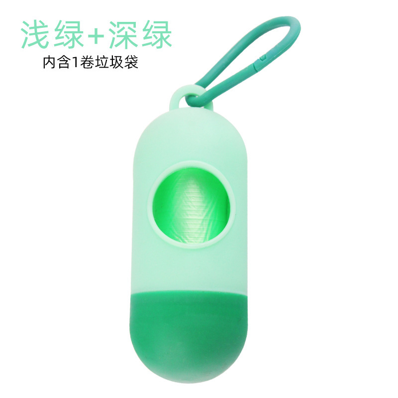 Suministros de limpieza para mascotas caja de basura perro inodoro dispensador de pastillas inodoro portátil perro bolsa de basura