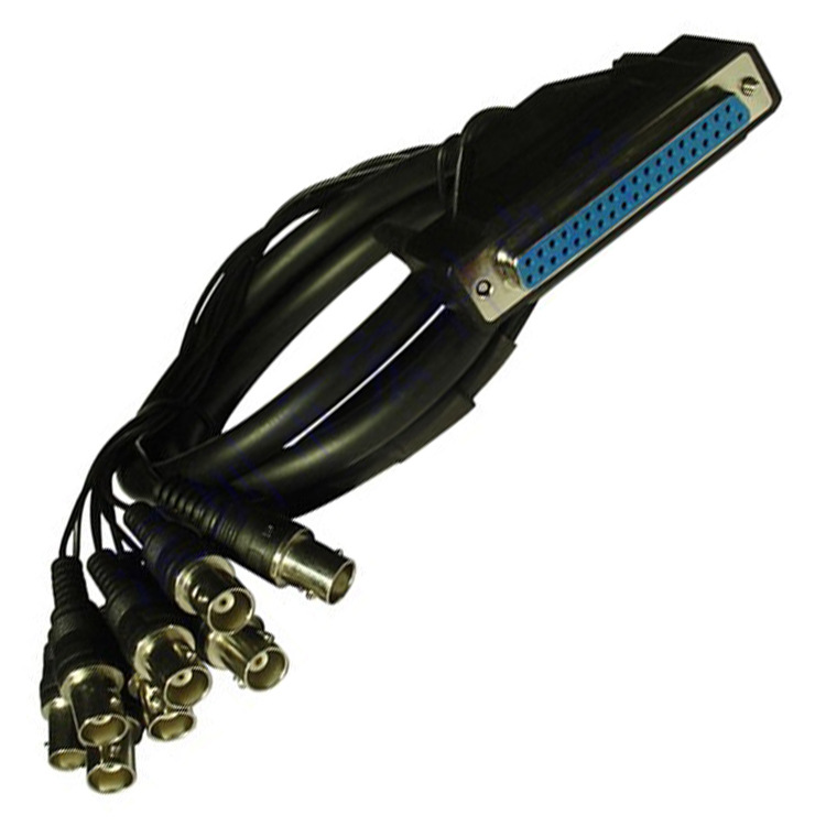 摄像机尾线,监控摄像机尾线,监控线,OSD菜单控制线 NVR线束电线