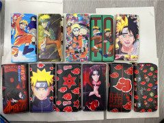 火影忍者naturo 鳴人佐助寫輪眼曉組織長款學生男動漫錢包手拿包