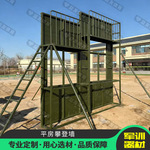 攀登攀爬体能训练架 模拟平方攀爬墙 户外平面攀爬房 多用途攀登